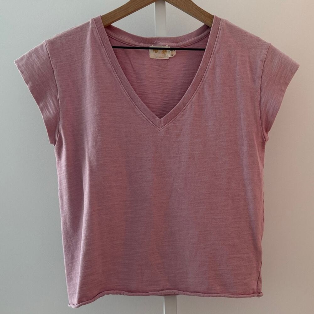 NATION LTD light purple cap sleeve t-shirt small